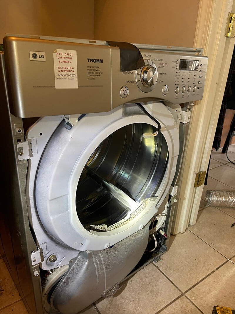 air-duct-Dryer Vent Cleaning photo